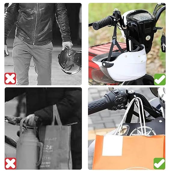 Premium Quality, Helmet and Bag locker for Motorbike
