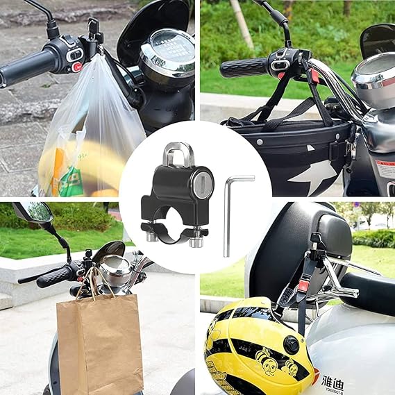 Premium Quality, Helmet and Bag locker for Motorbike