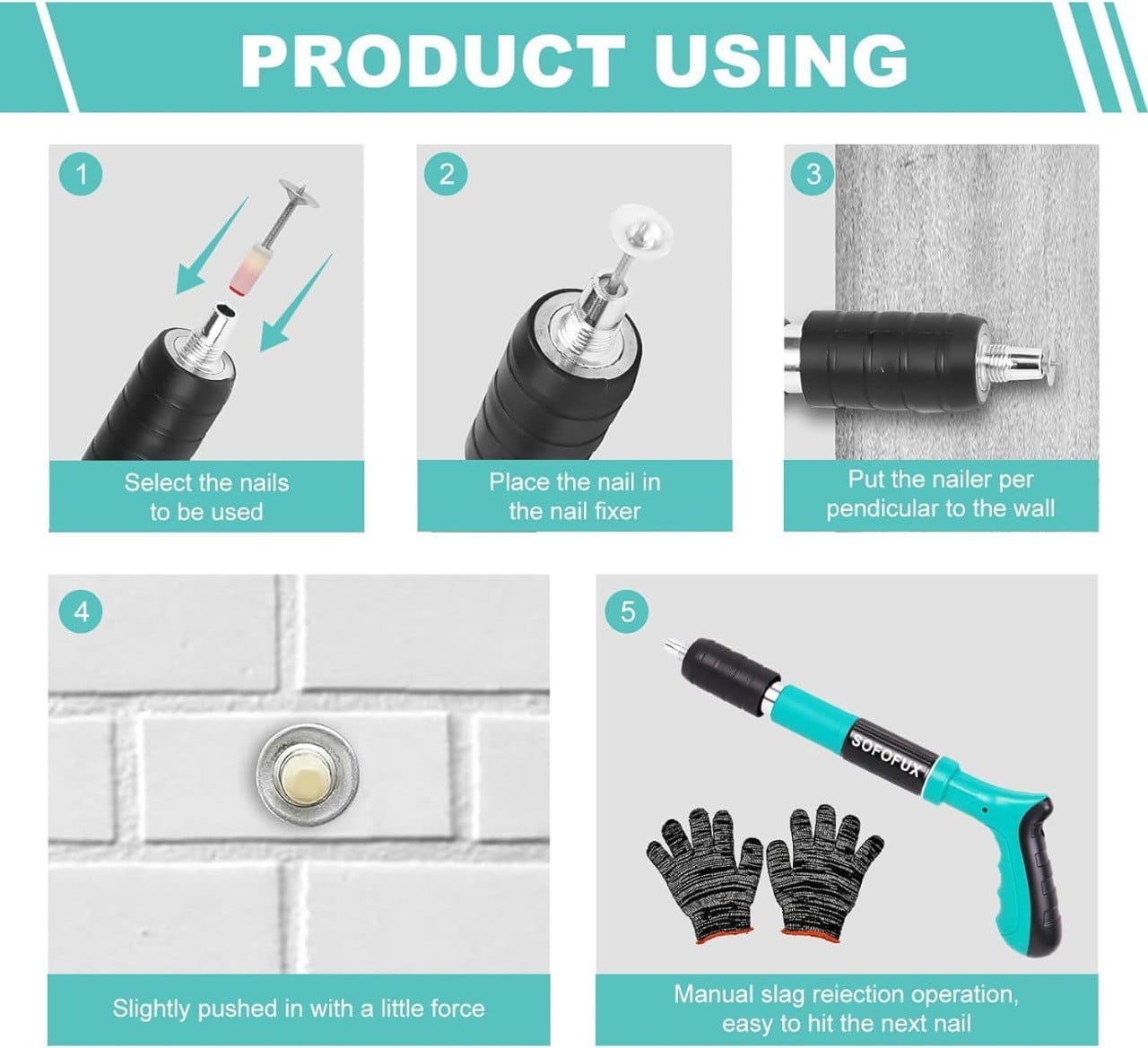 Manual Steel Nail Gun