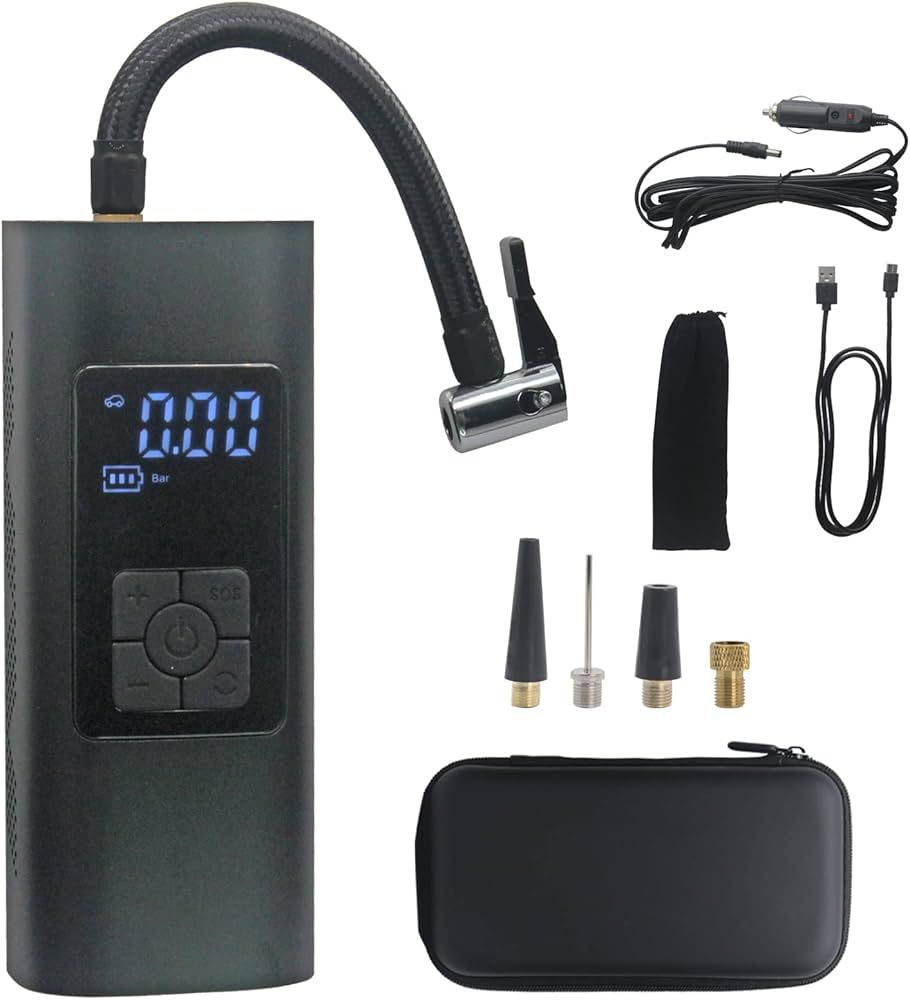 Premium Tire Inflator Air Compressor Digital.