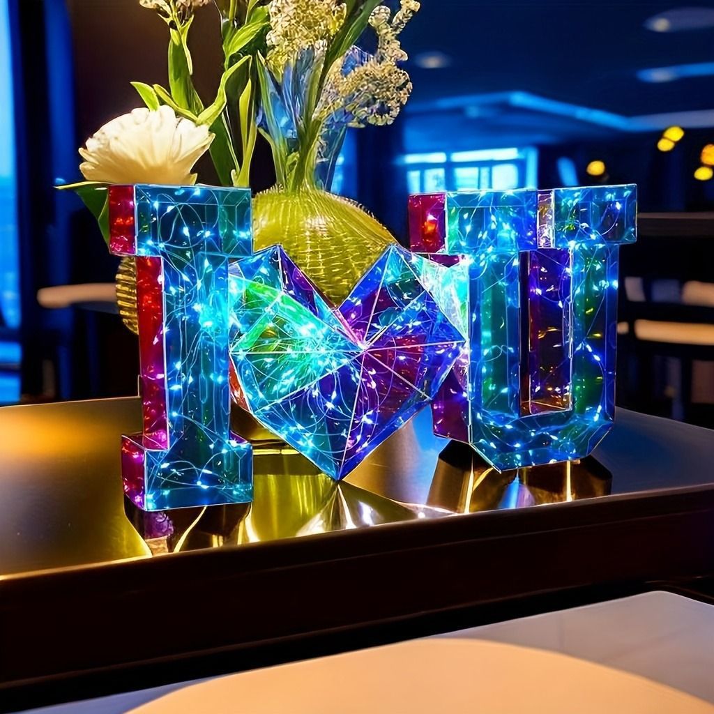 Premium Creative Magical I love You Decorative Lamp.