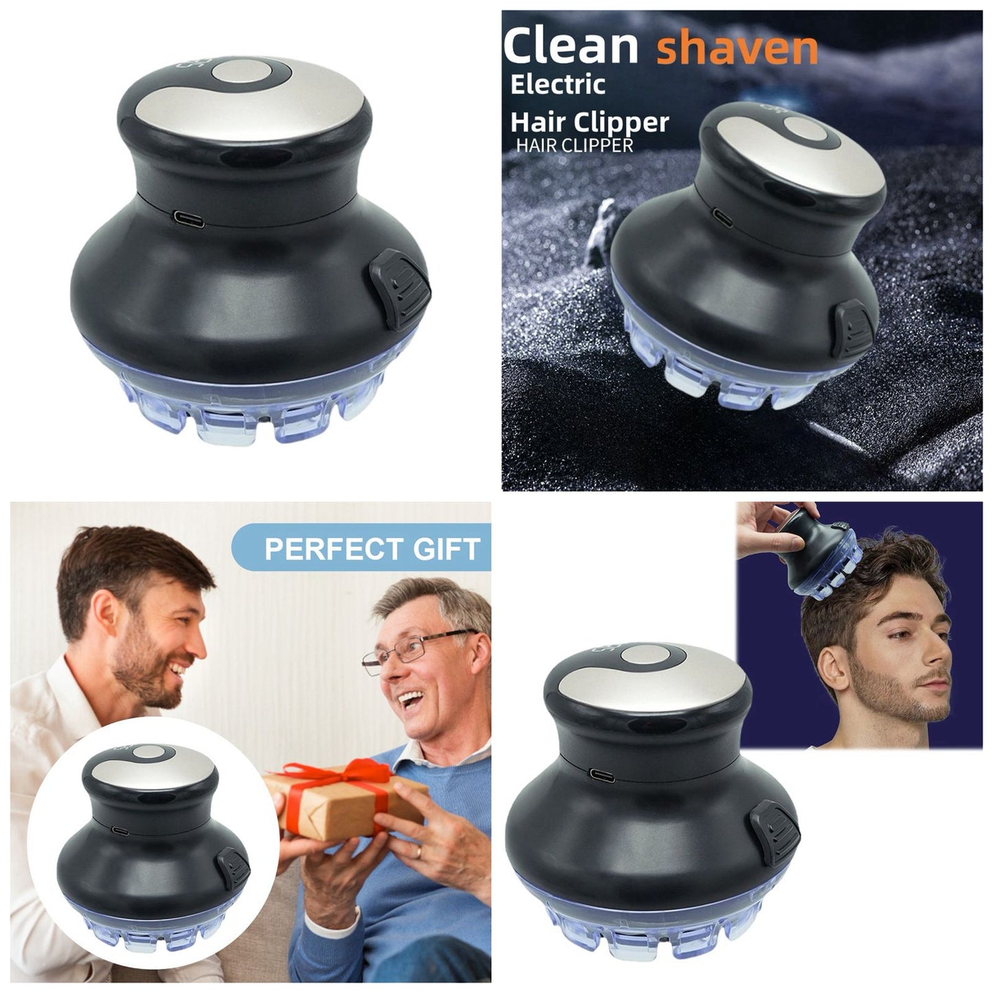 Clean Hair Shaven Trimmer