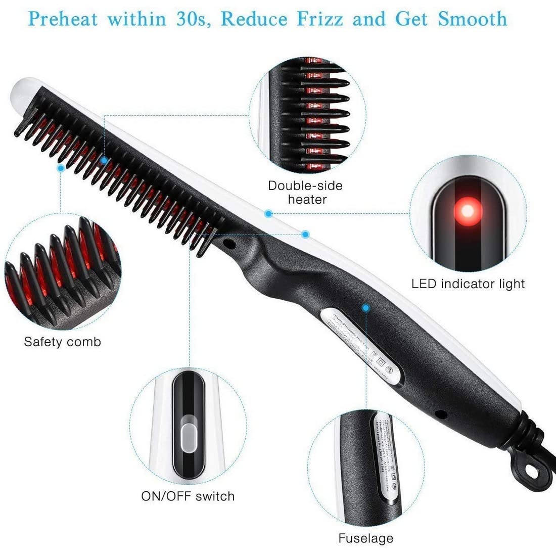 V2 Multifunctional Quick Beard Electric Hair Styler