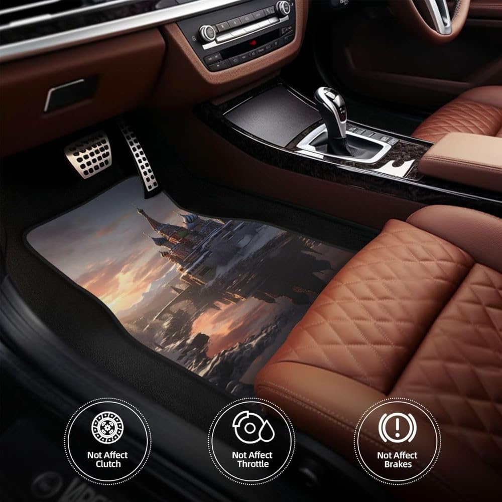 Heavy-Duty Non-Slip Foot Mats for Cars