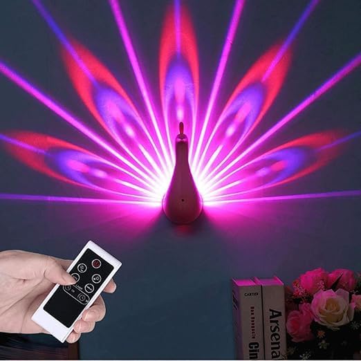 Remote Sensing & Touch Control Projector Night Light with Timer