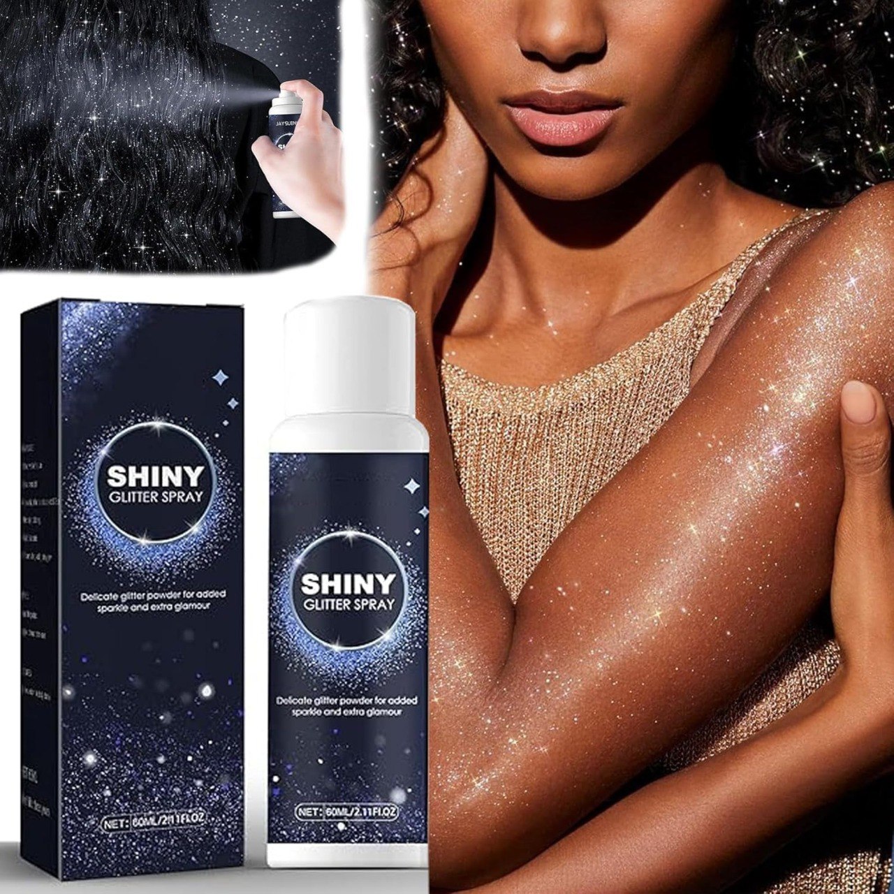 Professional Glitter Hair Spray