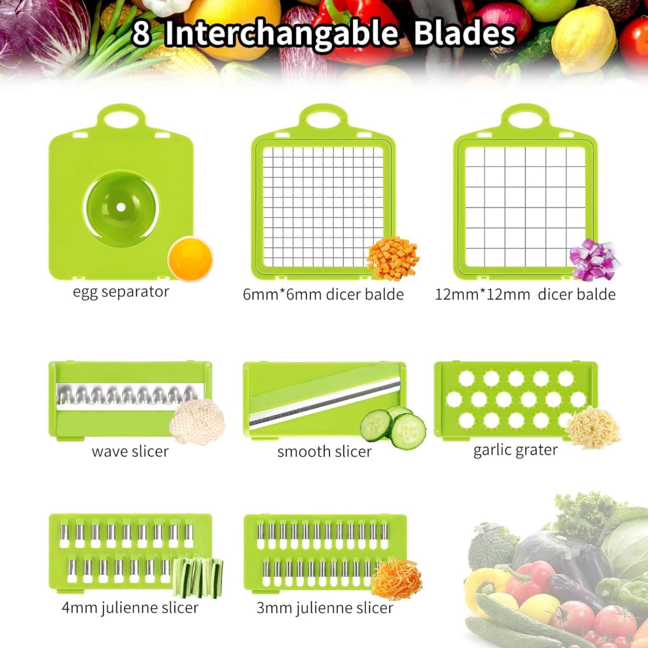 14-in-1 Multifunctional Food Chopper