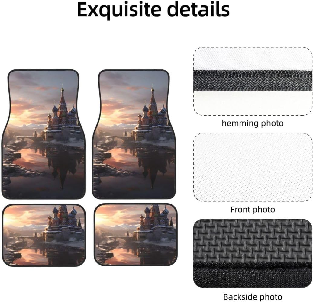 Heavy-Duty Non-Slip Foot Mats for Cars