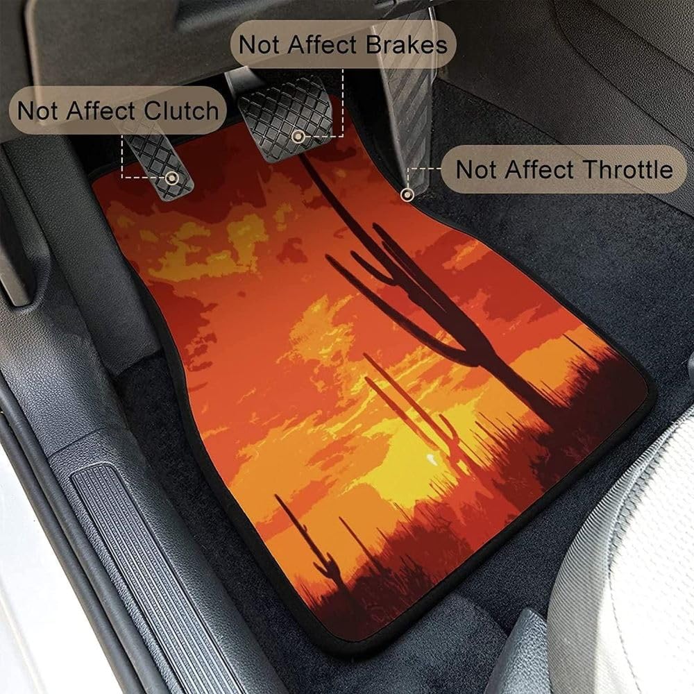 Heavy-Duty Non-Slip Foot Mats for Cars