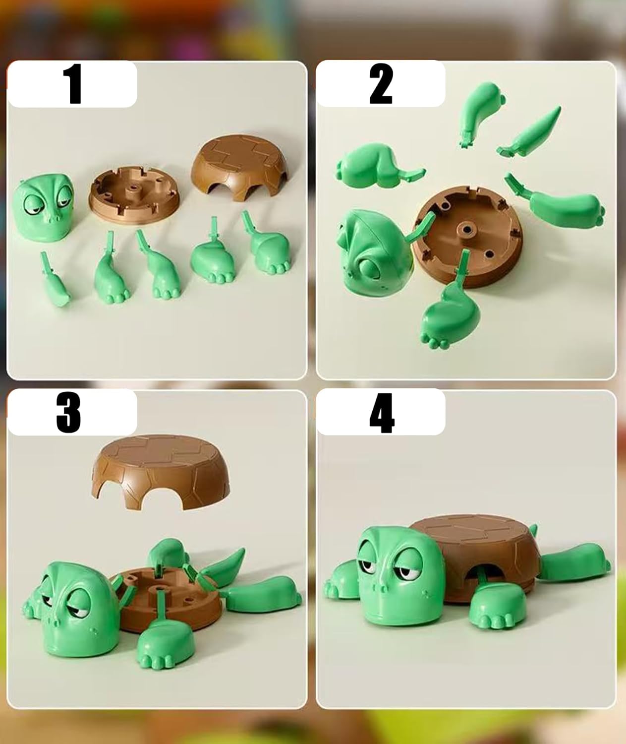 Funny Open-Eyed Turtle Coaster / Cup Holder