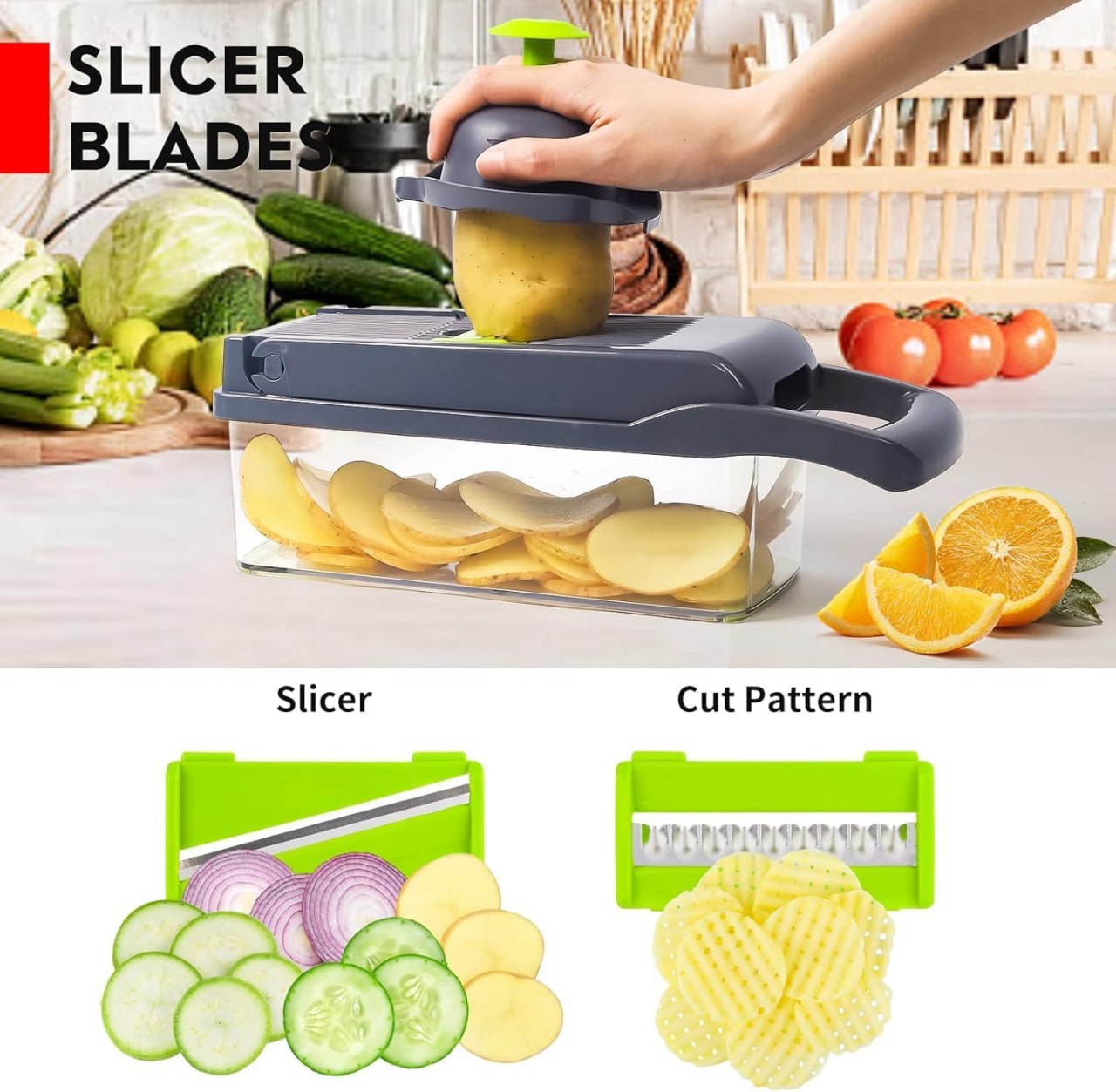 14-in-1 Multifunctional Food Chopper