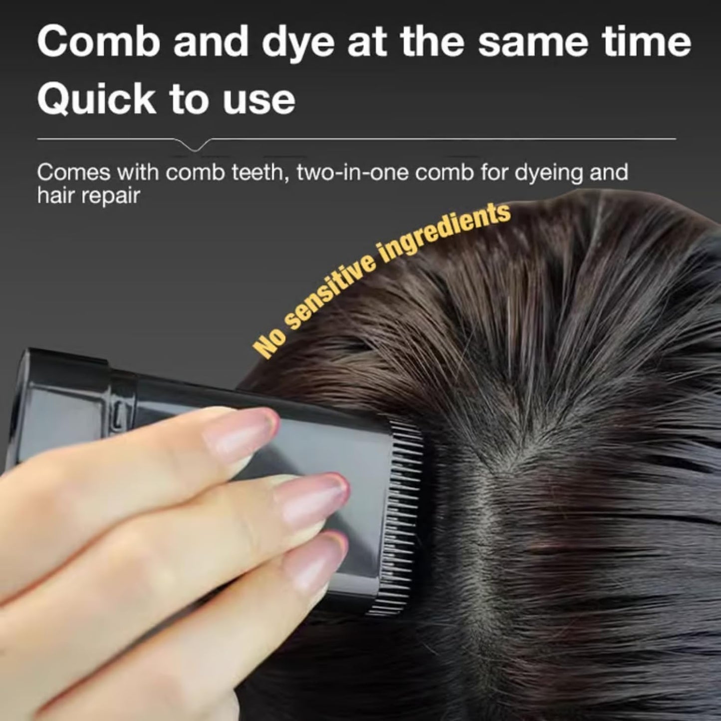 Temporary Hair Dye Stick (Easy Application & Washable)