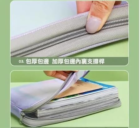 Thickened Mesh Document Bag with Zipper