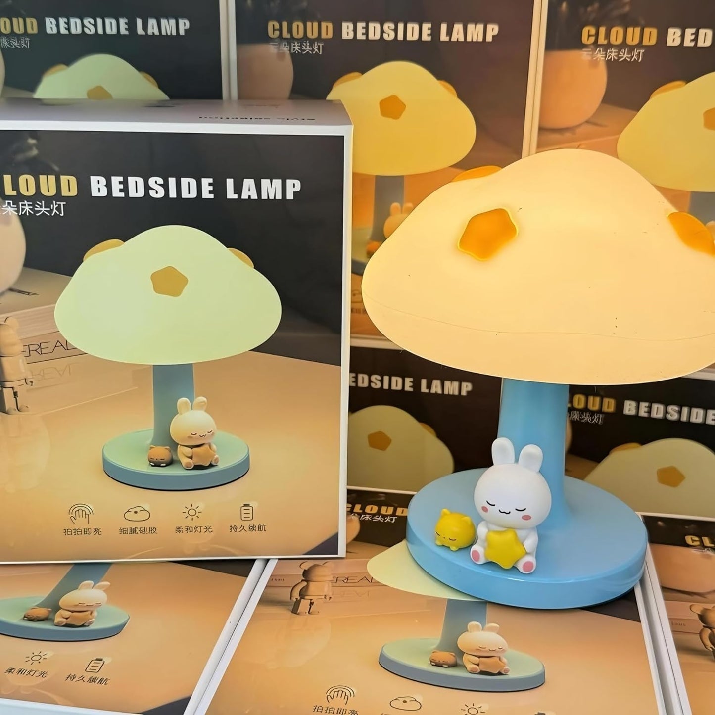 Cute Squishy Silicone Night Light