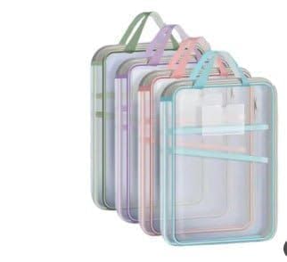 Thickened Mesh Document Bag with Zipper