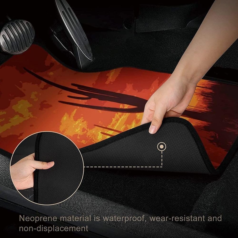 Heavy-Duty Non-Slip Foot Mats for Cars