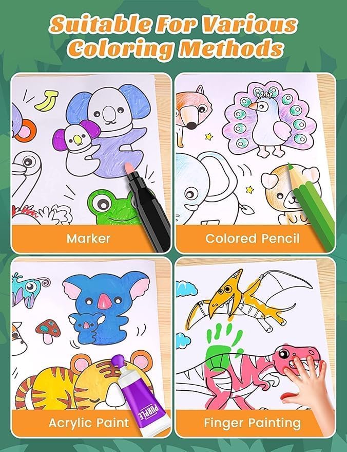Children Doodle Scroll Drawing Roll