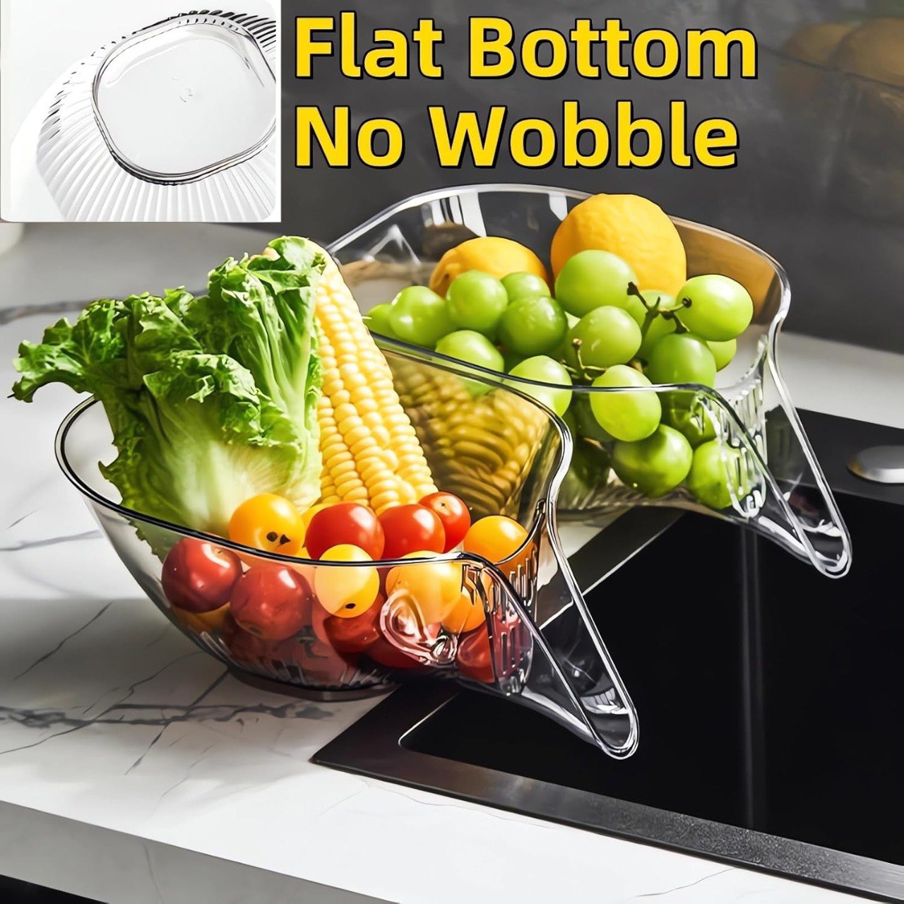 Multi-functional Drain Basket Funnel