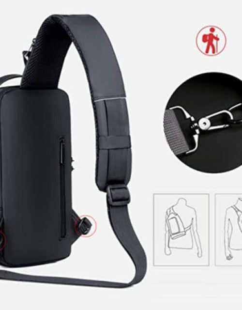 Premium Quality Lock Technology Backpacks with USB Charging 🔐⚡