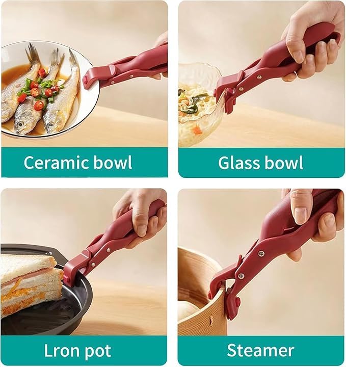 Anti-Scalding Hot Bowl Dish Plate Gripper Clip