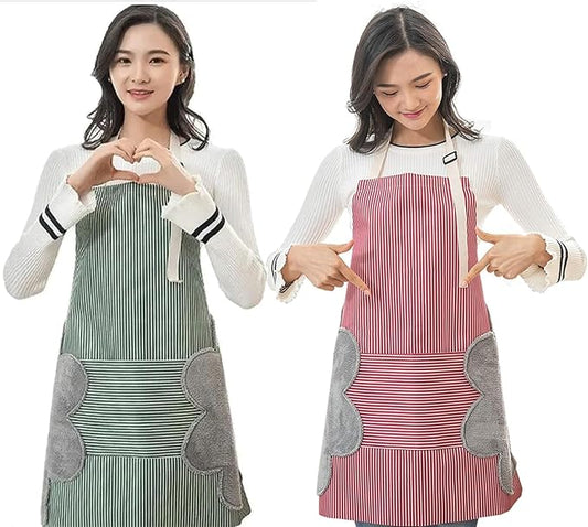 *BUY 1 GET 1 FREE* Waterproof Washable Dustproof Kitchen Apron