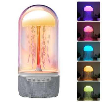 Jellyfish Lamp Bluetooth Speaker – 7-Color Changing