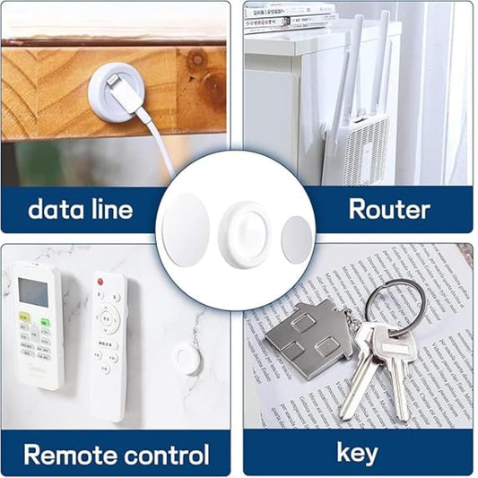 Magnetic Remote Control  Wall Mount Holder (Pack of 5)