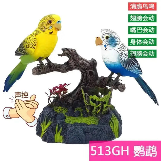 FOUNTAIN SINGIN BIRDS  WATERFALL SHOWPEICE