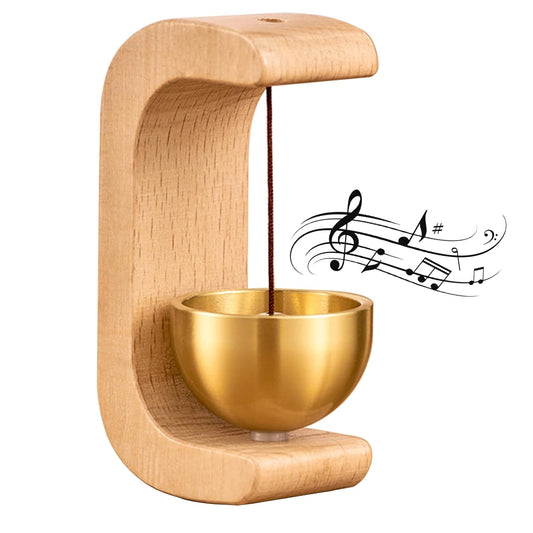 Magnetic Wood Wind Chime for Door Wooden Door Bell