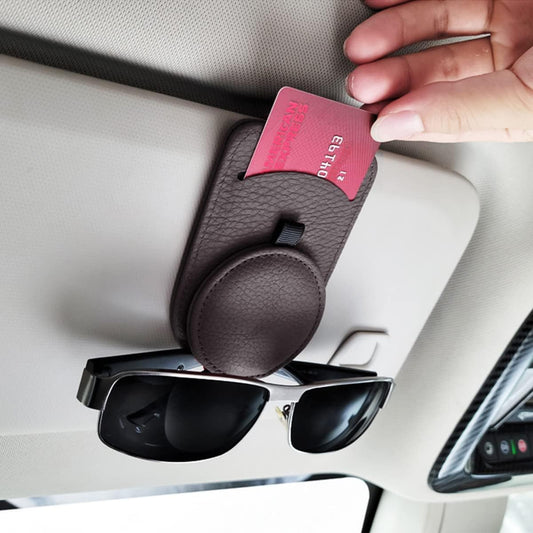 Multi-Functional Car Sun Visor Glasses