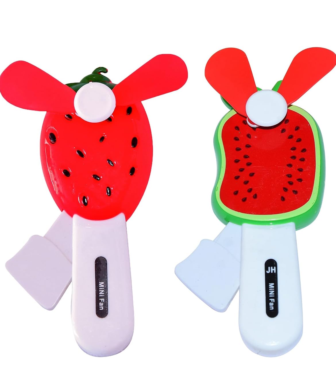 Mini Fan Fruit Shape Cute Squeeze Toys ( PACK OF 2 )