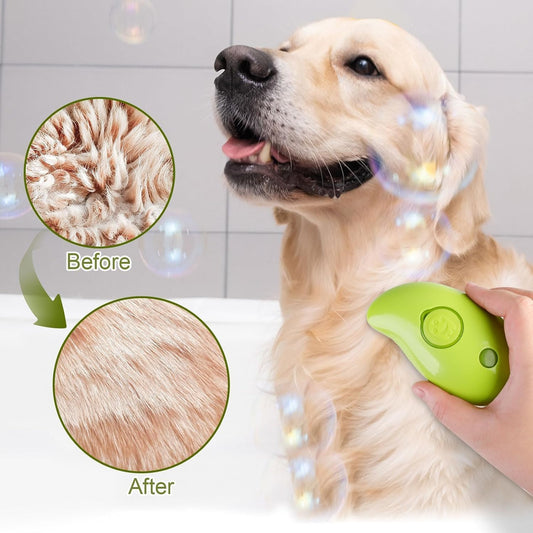 Versatile Pet Grooming Brush for Cats & Dogs