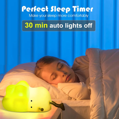 Cute Lying Cabbage Night Light