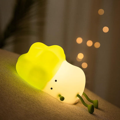 Cute Lying Cabbage Night Light