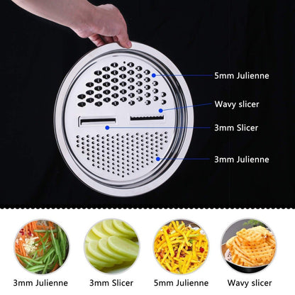 3 in 1 Multifunctional Grater Basin Stainless Steel