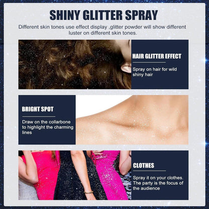 Professional Glitter Hair Spray
