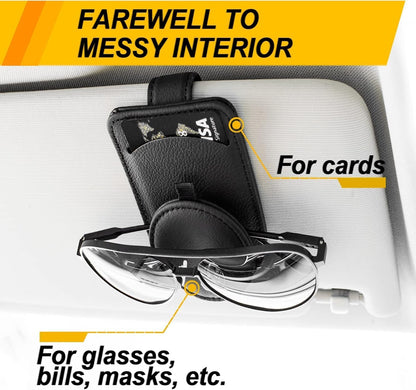 Multi-Functional Car Sun Visor Glasses