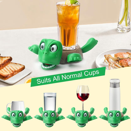 Funny Open-Eyed Turtle Coaster / Cup Holder