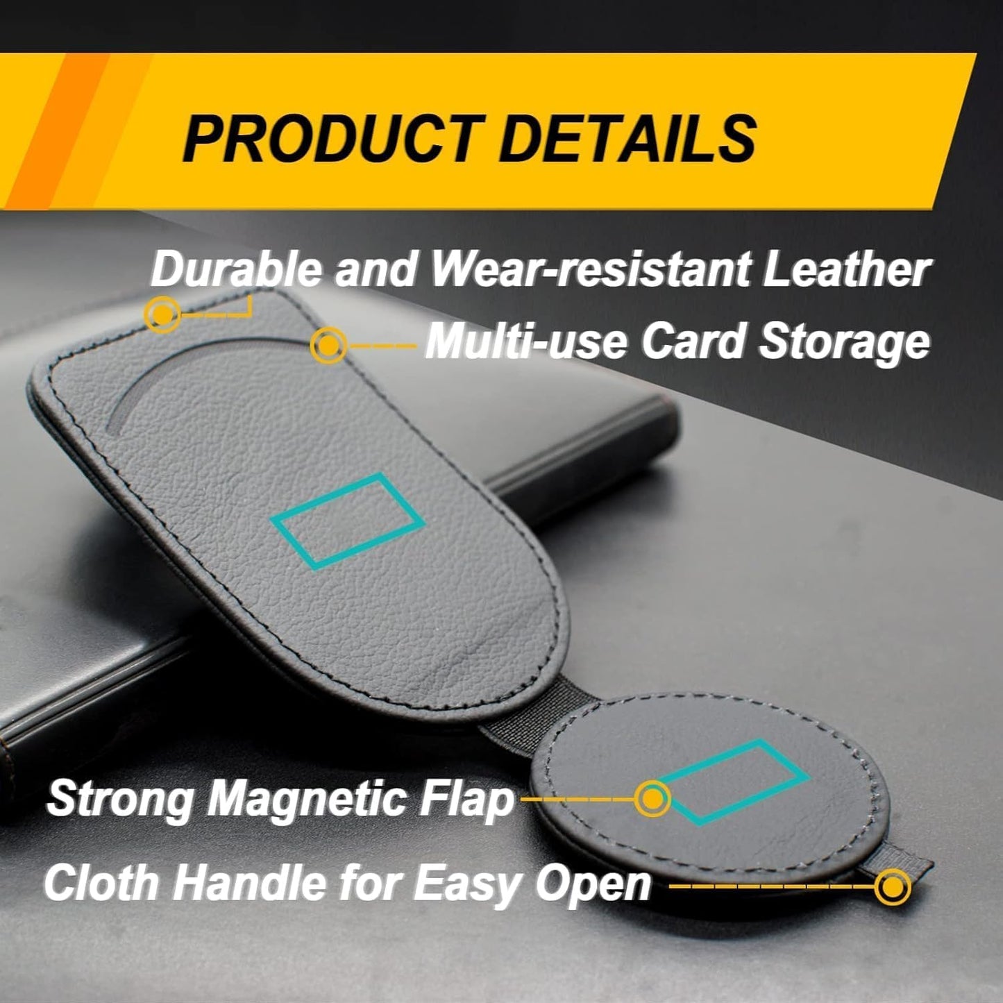 Multi-Functional Car Sun Visor Glasses