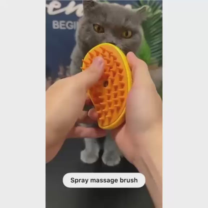 Versatile Pet Grooming Brush for Cats & Dogs